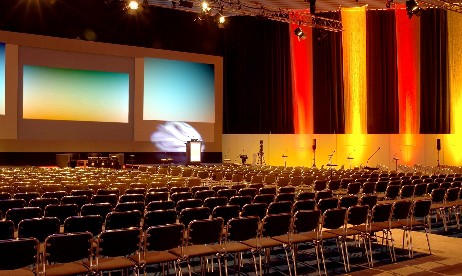 屋内大型イベントの冷房