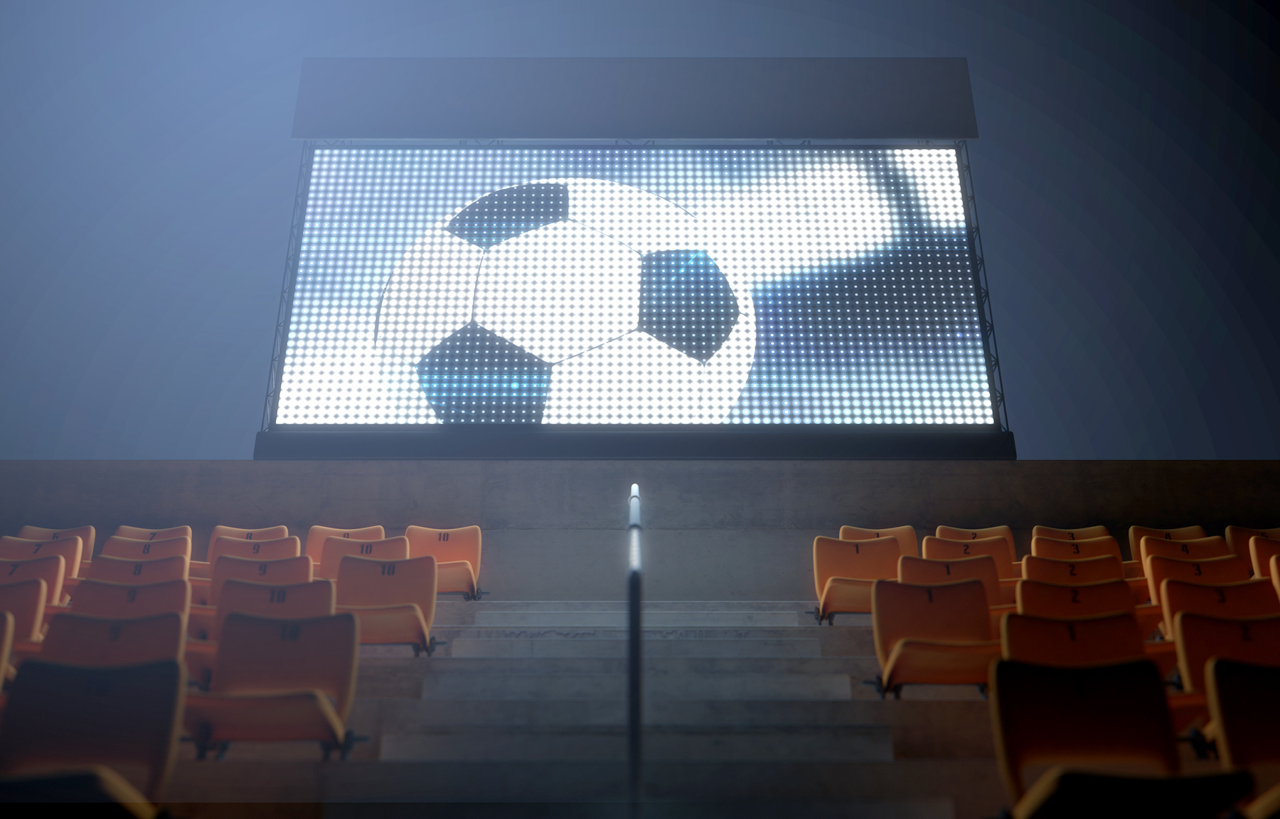 催事会場の仮設冷房